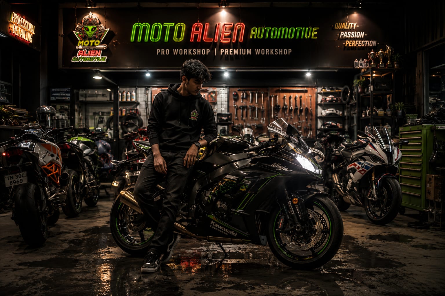 MOTO ALIEN BIKERS POINT Photo 3