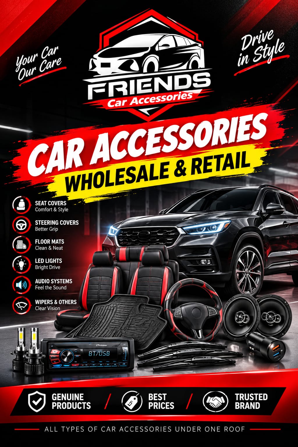 FRIENDS CAR ACCESSORIES & SPARE PARTS Photo 1